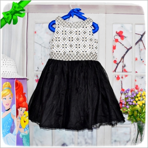 ❣️LAST ONE❣️ Ebony Tulle Glitter Dress #5fo77k5b2a - Picture 2 of 7